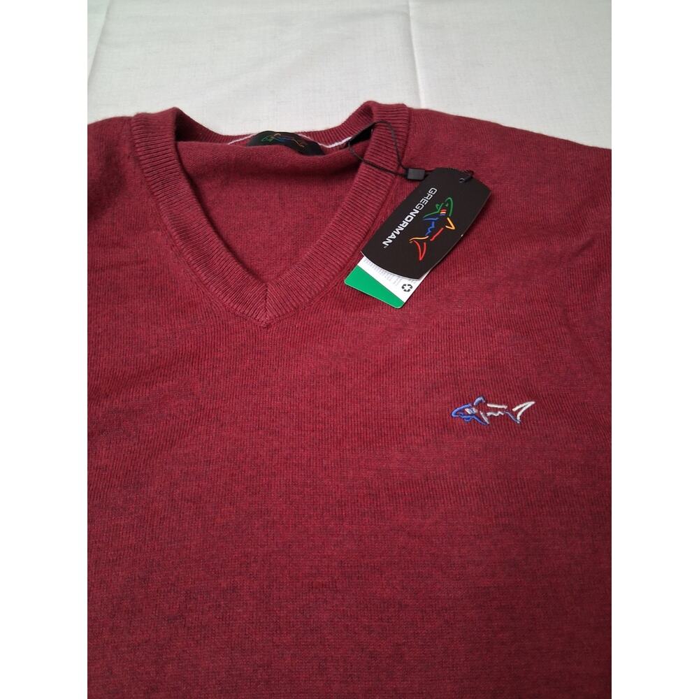 2 Greg Norman Shark Sweater Vests ThermoLite Eco Mode Mens Size XXXL 3X New NWT - Picture 6 of 16